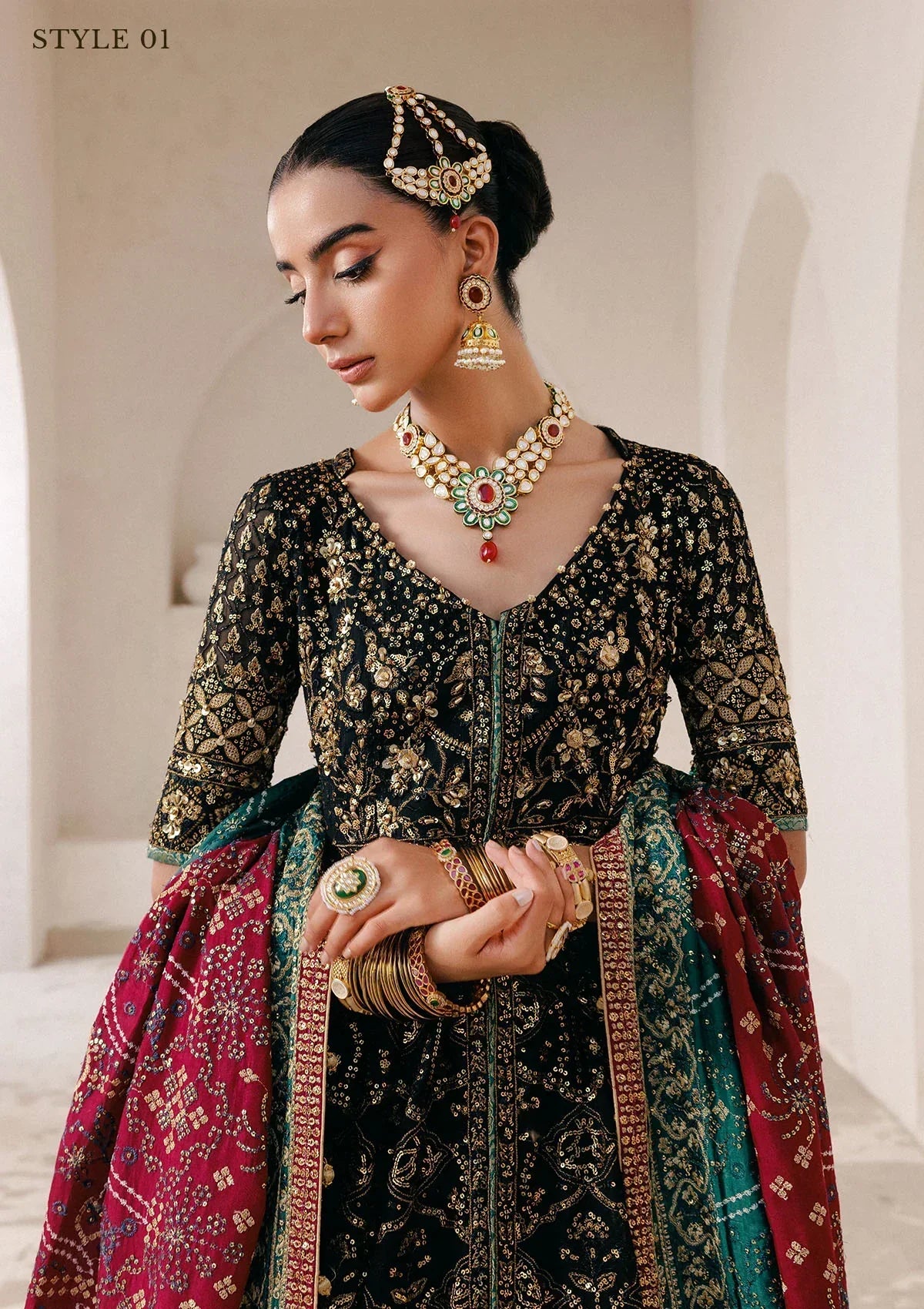 Aik Atelier | WEDDING FESTIVE ’25 VOL. 2 | LOOK 05 - House Of Hania