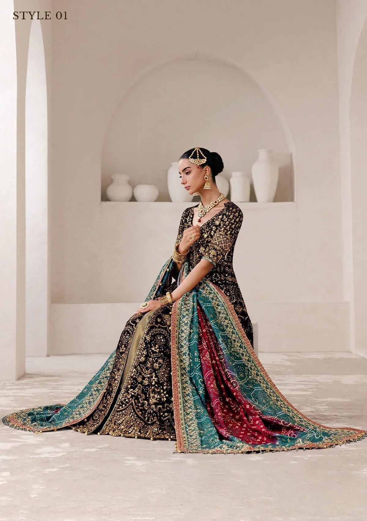Aik Atelier | WEDDING FESTIVE ’25 VOL. 2 | LOOK 05 - House Of Hania