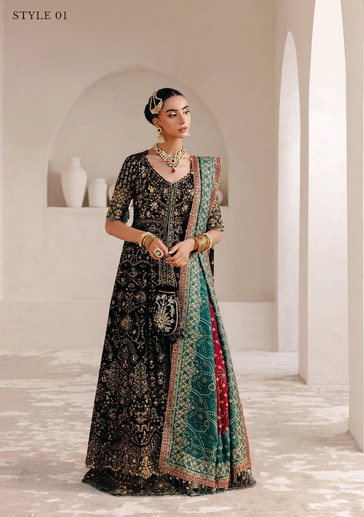 Aik Atelier | WEDDING FESTIVE ’25 VOL. 2 | LOOK 05 - House Of Hania