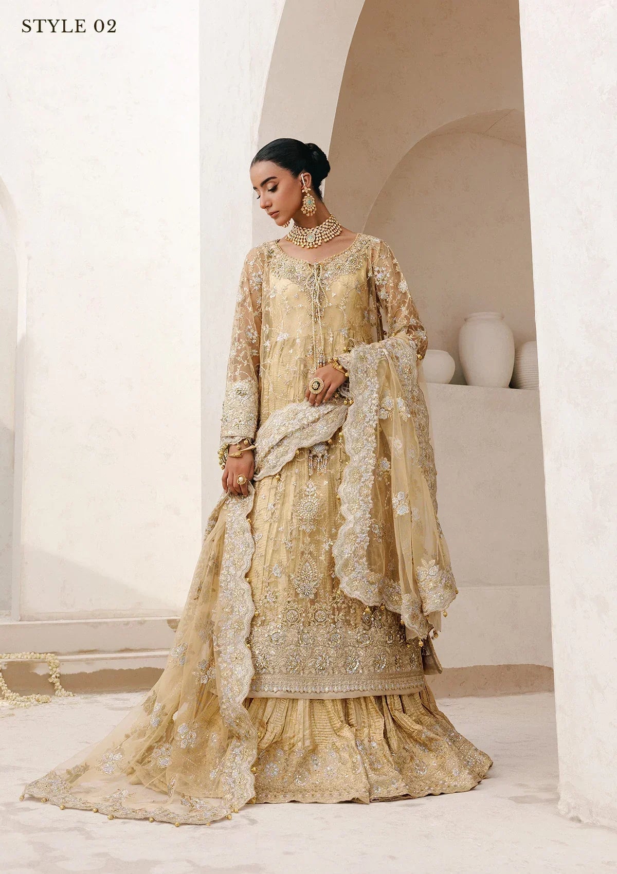 Aik Atelier | WEDDING FESTIVE ’25 VOL. 2 | LOOK 06 - House Of Hania