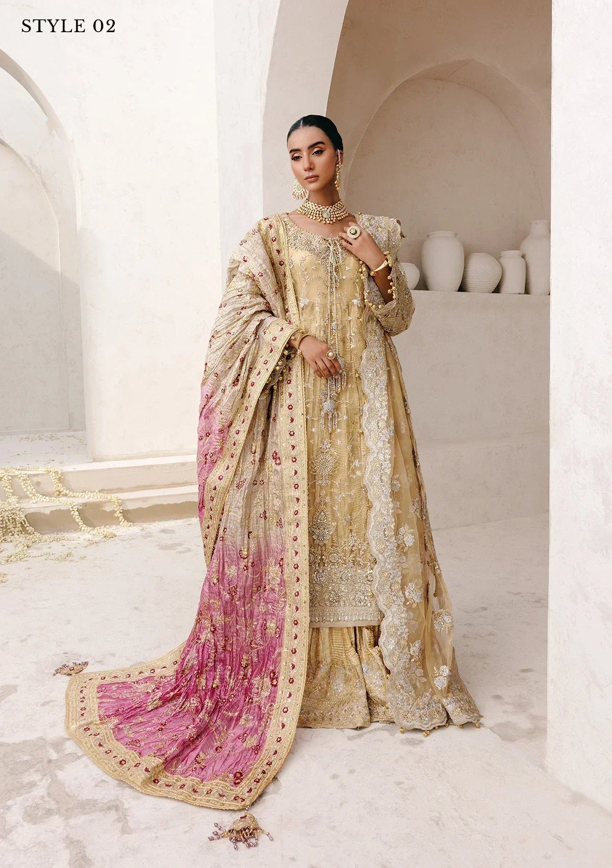 Aik Atelier | WEDDING FESTIVE ’25 VOL. 2 | LOOK 06 - House Of Hania