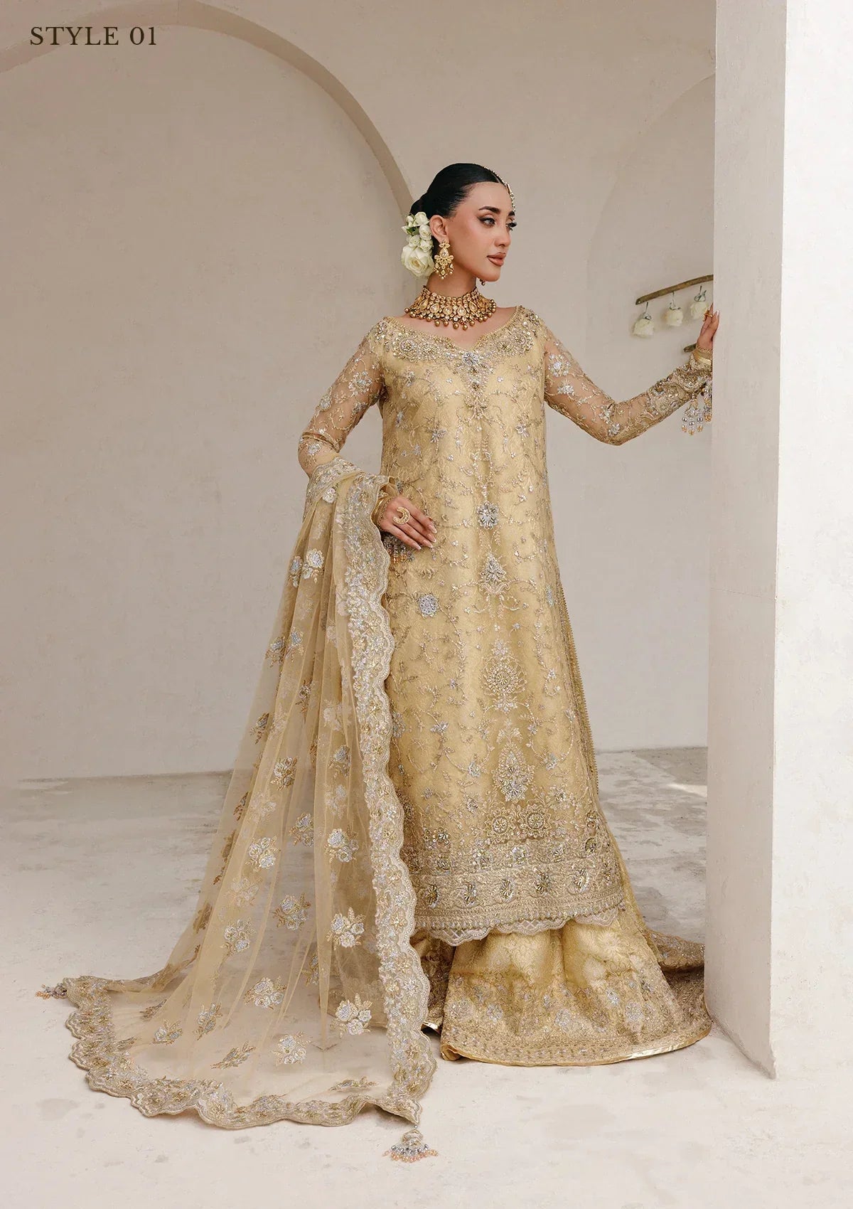 Aik Atelier | WEDDING FESTIVE ’25 VOL. 2 | LOOK 06 - House Of Hania