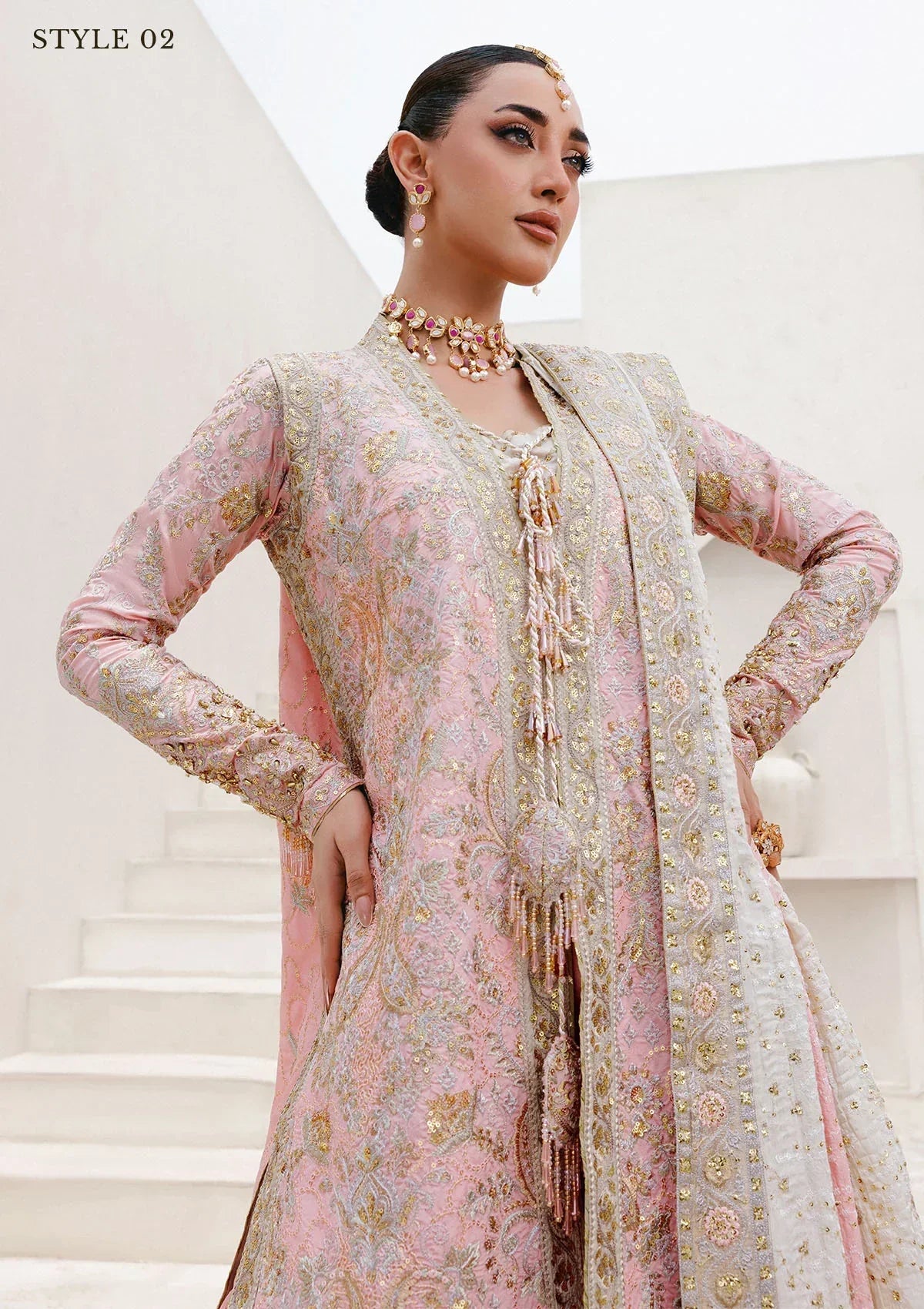 Aik Atelier | WEDDING FESTIVE ’25 VOL. 2 | LOOK 07 - House Of Hania