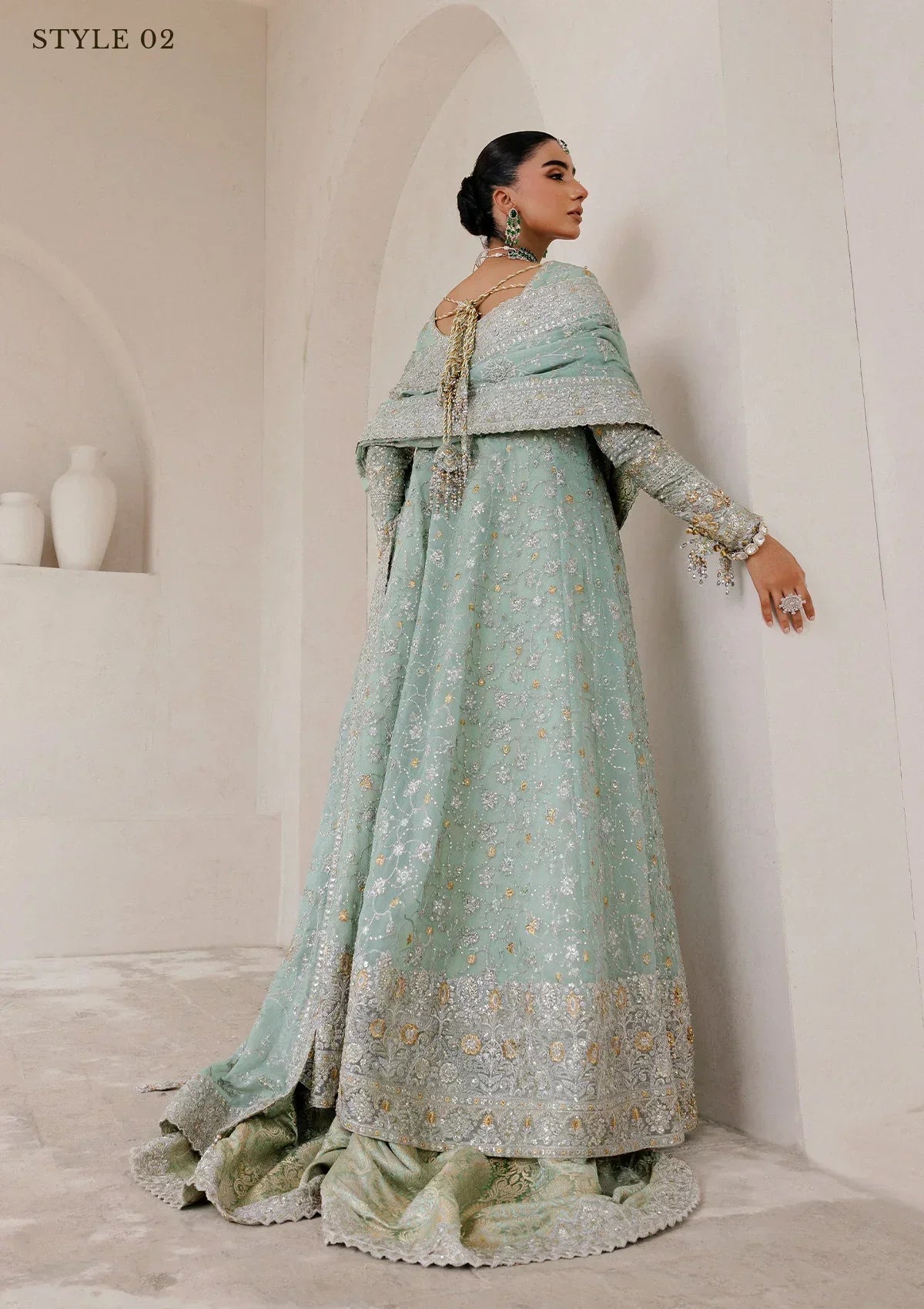 Aik Atelier | WEDDING FESTIVE ’25 VOL. 2 | LOOK 08 - House Of Hania