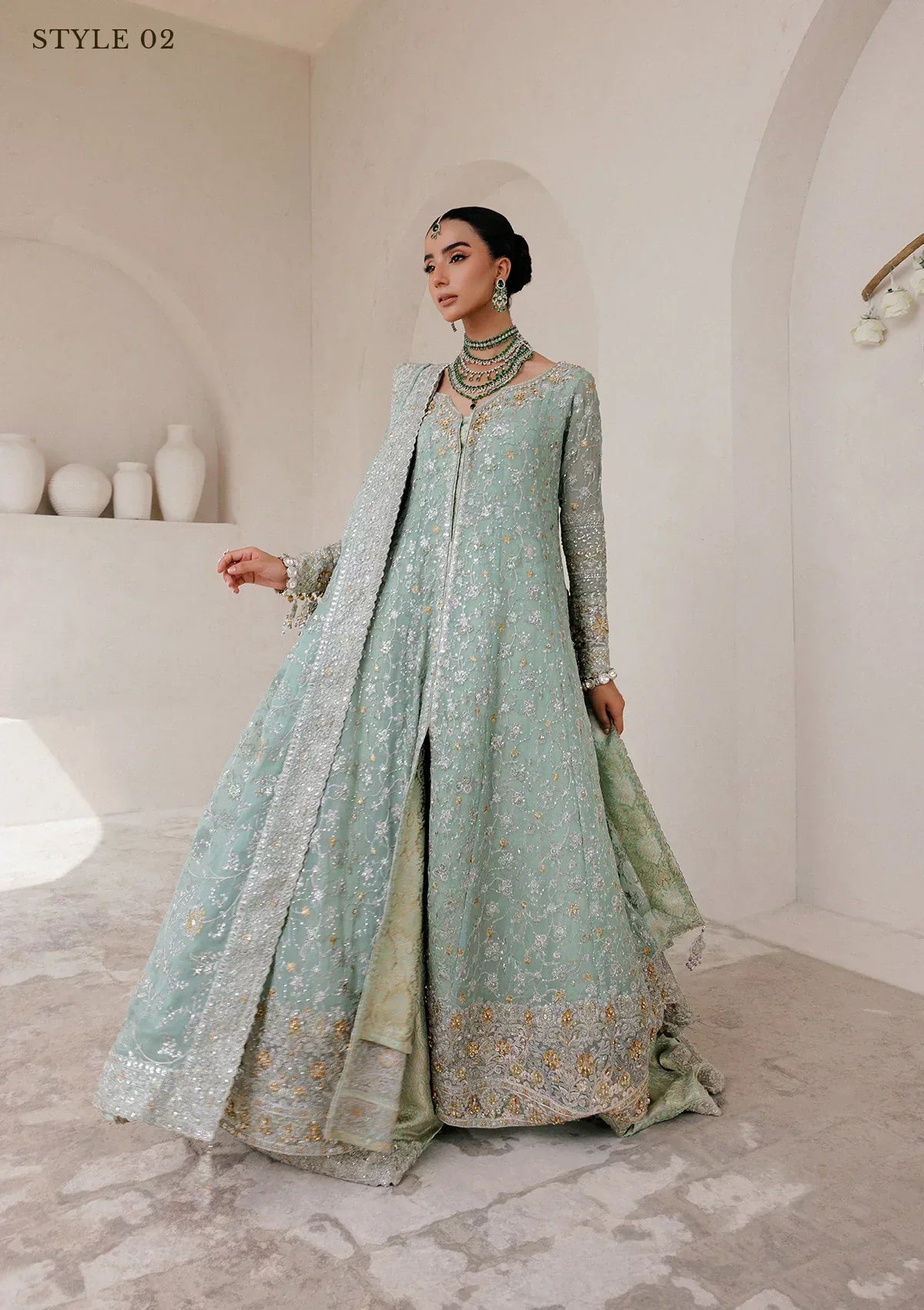 Aik Atelier | WEDDING FESTIVE ’25 VOL. 2 | LOOK 08 - House Of Hania