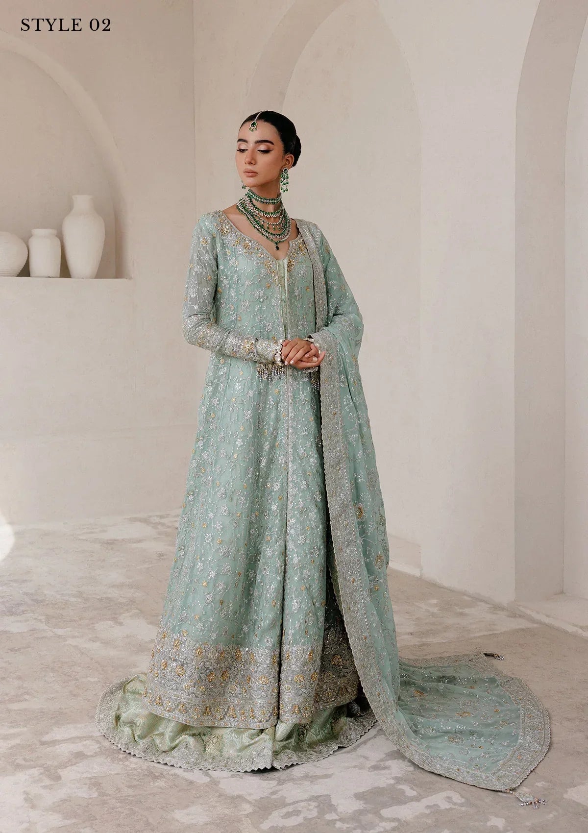 Aik Atelier | WEDDING FESTIVE ’25 VOL. 2 | LOOK 08 - House Of Hania