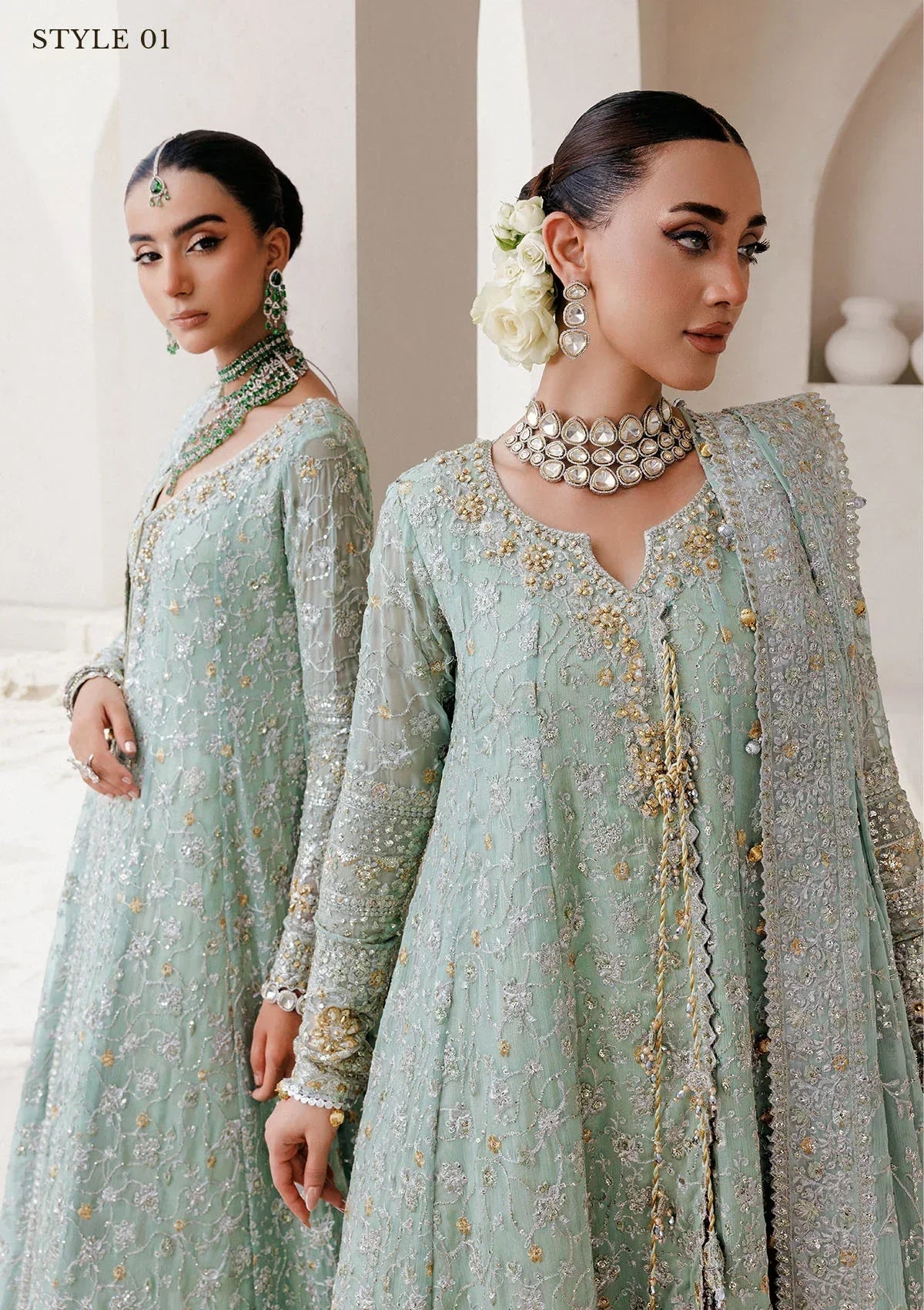 Aik Atelier | WEDDING FESTIVE ’25 VOL. 2 | LOOK 08 - House Of Hania