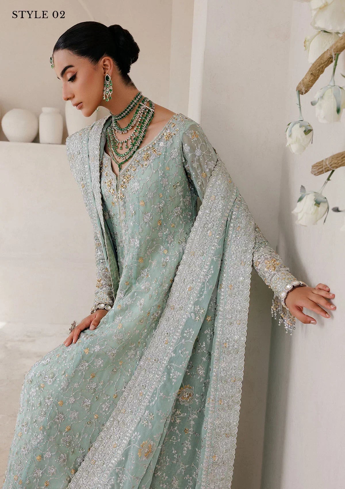 Aik Atelier | WEDDING FESTIVE ’25 VOL. 2 | LOOK 08 - House Of Hania