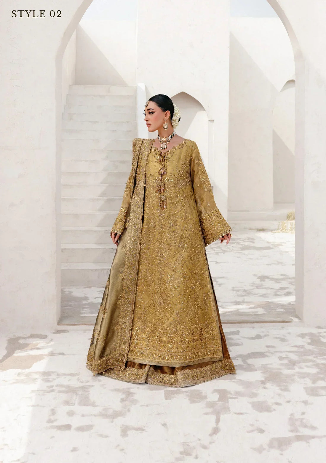 Aik Atelier | WEDDING FESTIVE ’25 VOL. 2 | LOOK 10 - House Of Hania