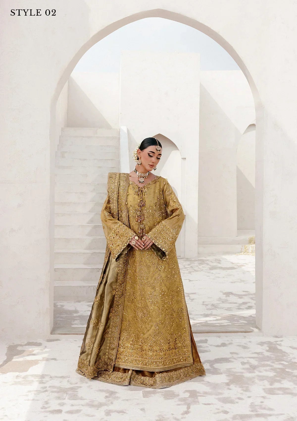 Aik Atelier | WEDDING FESTIVE ’25 VOL. 2 | LOOK 10 - House Of Hania