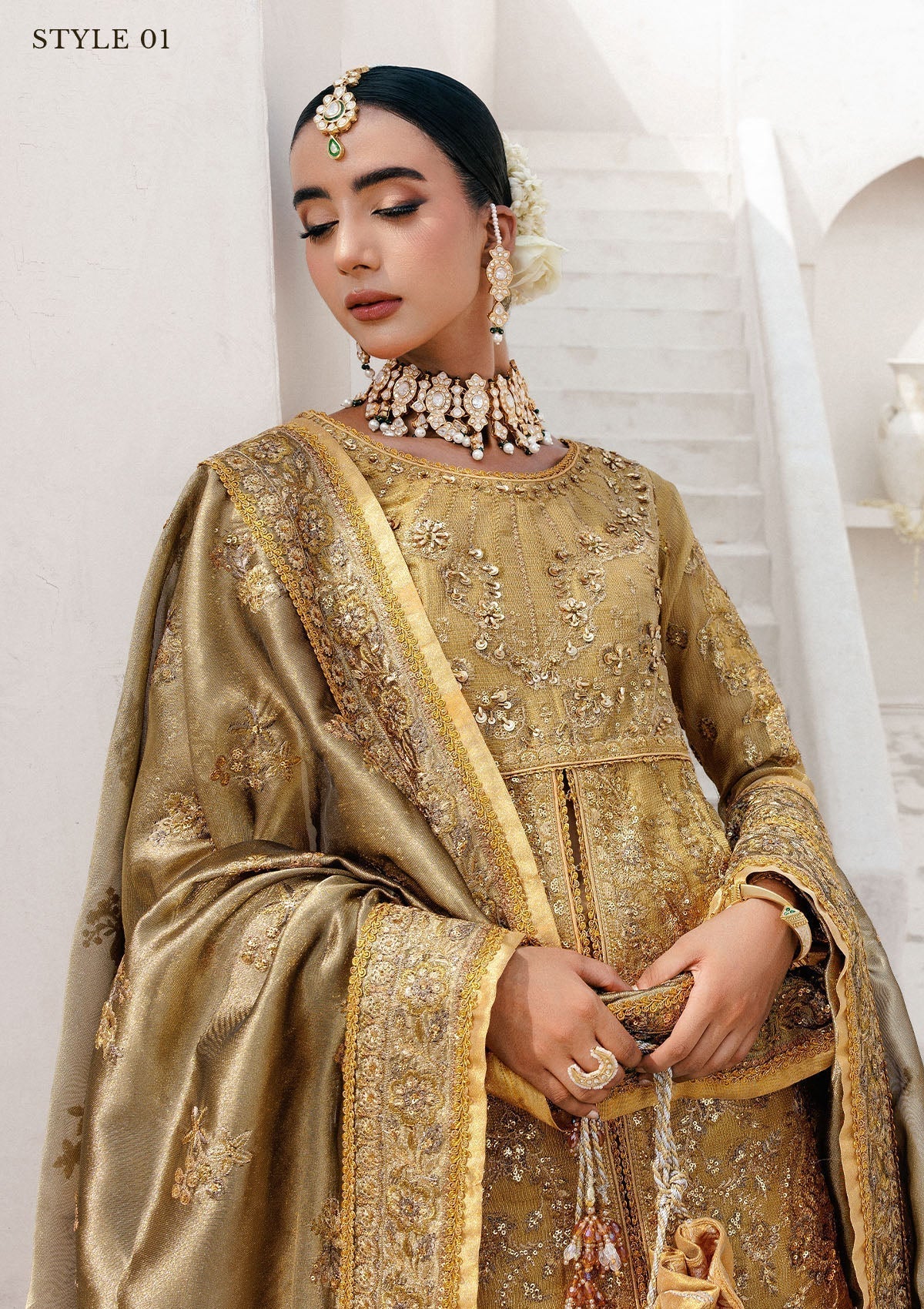 Aik Atelier | WEDDING FESTIVE ’25 VOL. 2 | LOOK 10 - House Of Hania