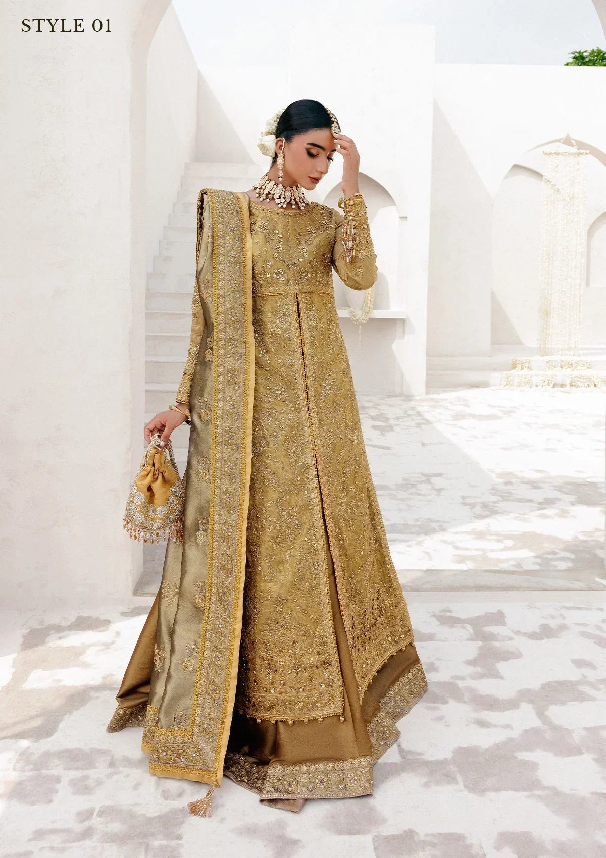 Aik Atelier | WEDDING FESTIVE ’25 VOL. 2 | LOOK 10 - House Of Hania