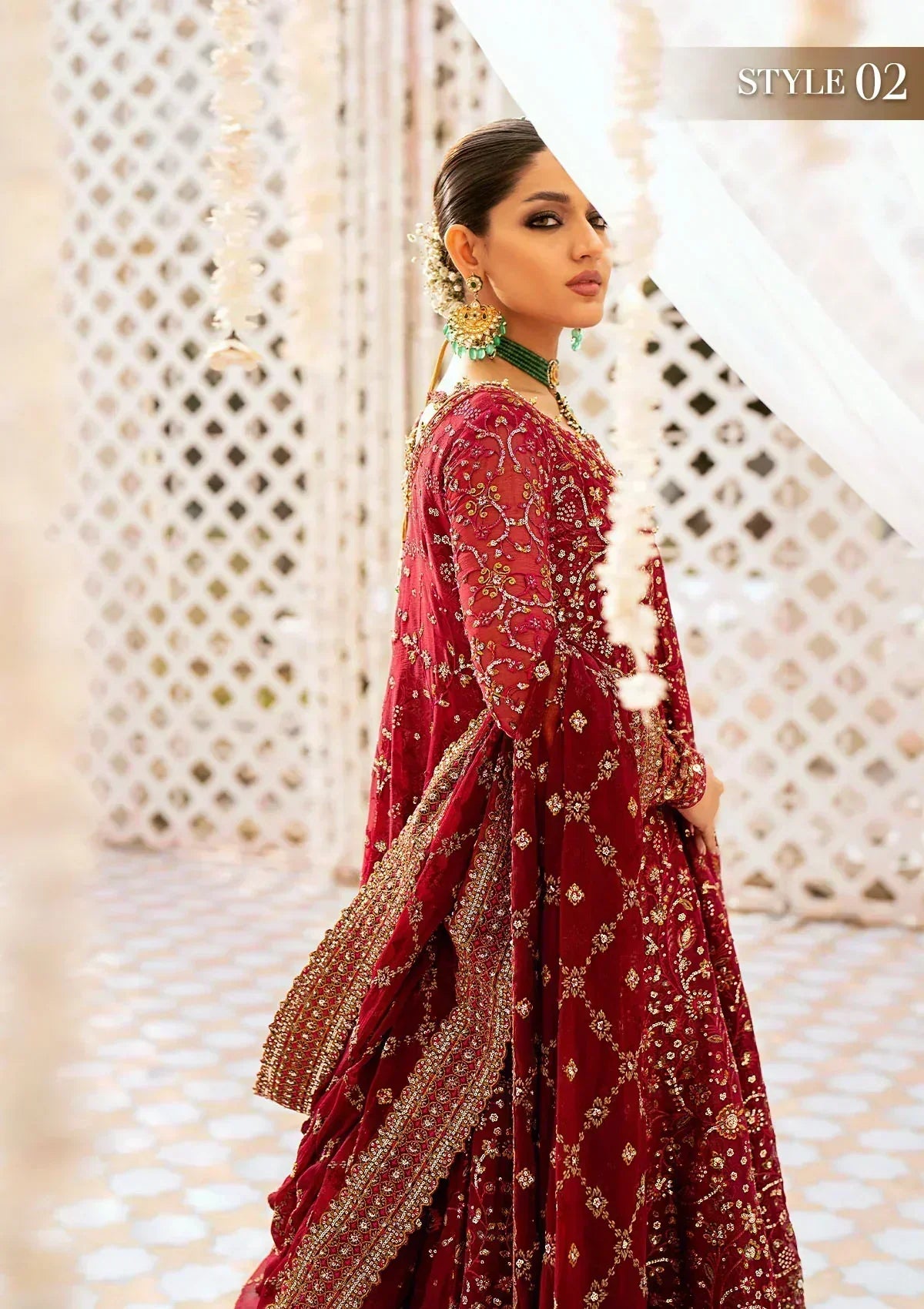 Aik Atelier | Wedding Festive 24 Vol-1 | Look 01 - House Of Hania