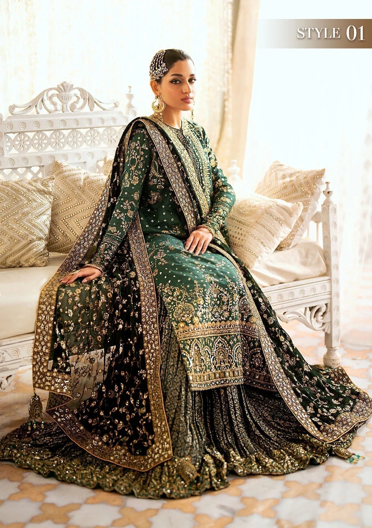 Aik Atelier | Wedding Festive 24 Vol-1 | Look 07 - House Of Hania