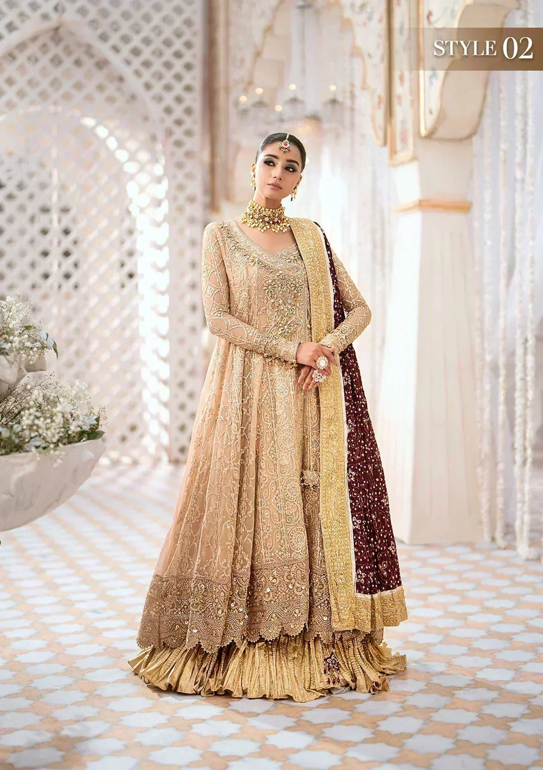Aik Atelier | Wedding Festive 24 Vol-1 | Look 08 - House Of Hania