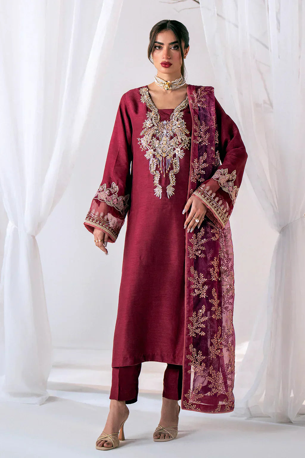 Ajr Couture | Luxe Pret Eid Drop | Starry - House Of Hania
