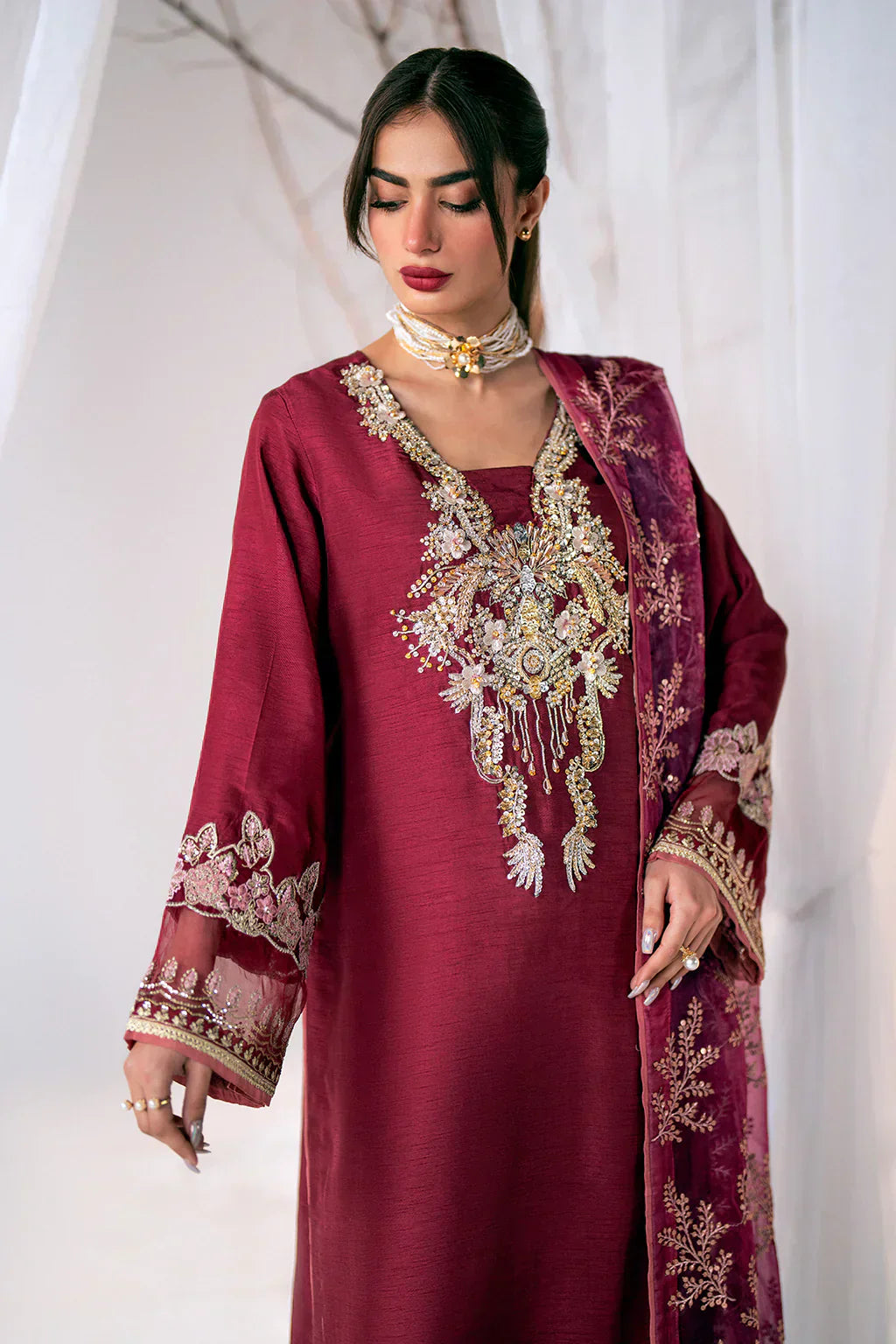 Ajr Couture | Luxe Pret Eid Drop | Starry - House Of Hania