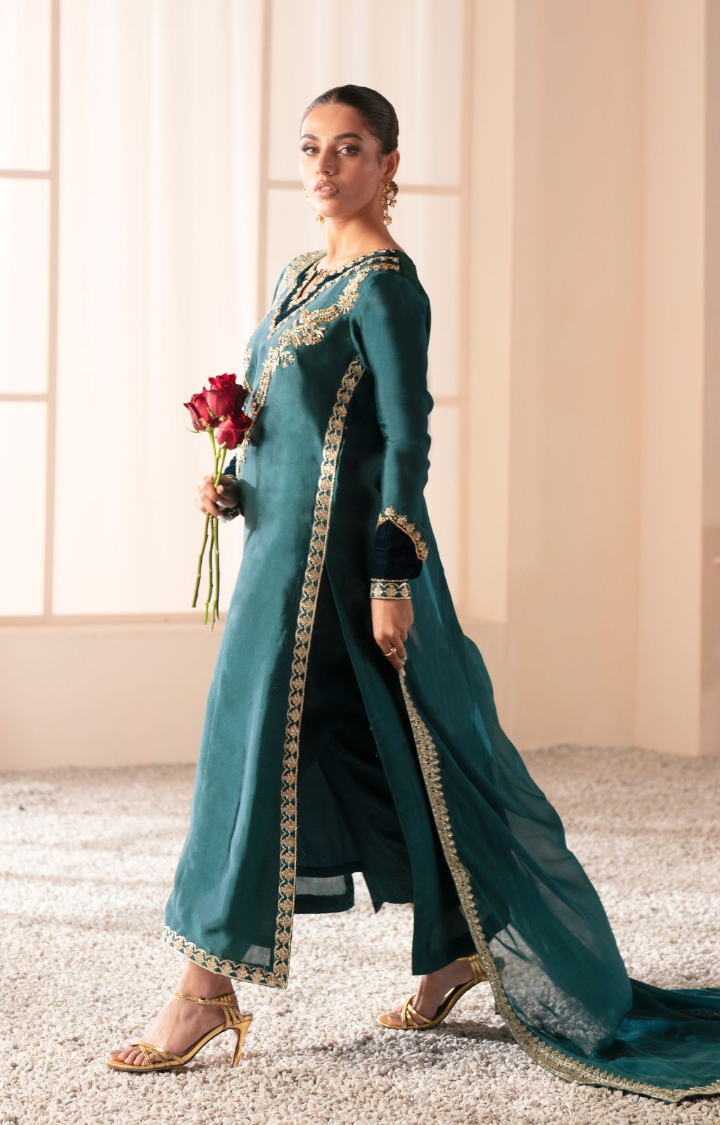 Ajr Couture | Symphony Luxe Festive 25 | Jade - House Of Hania