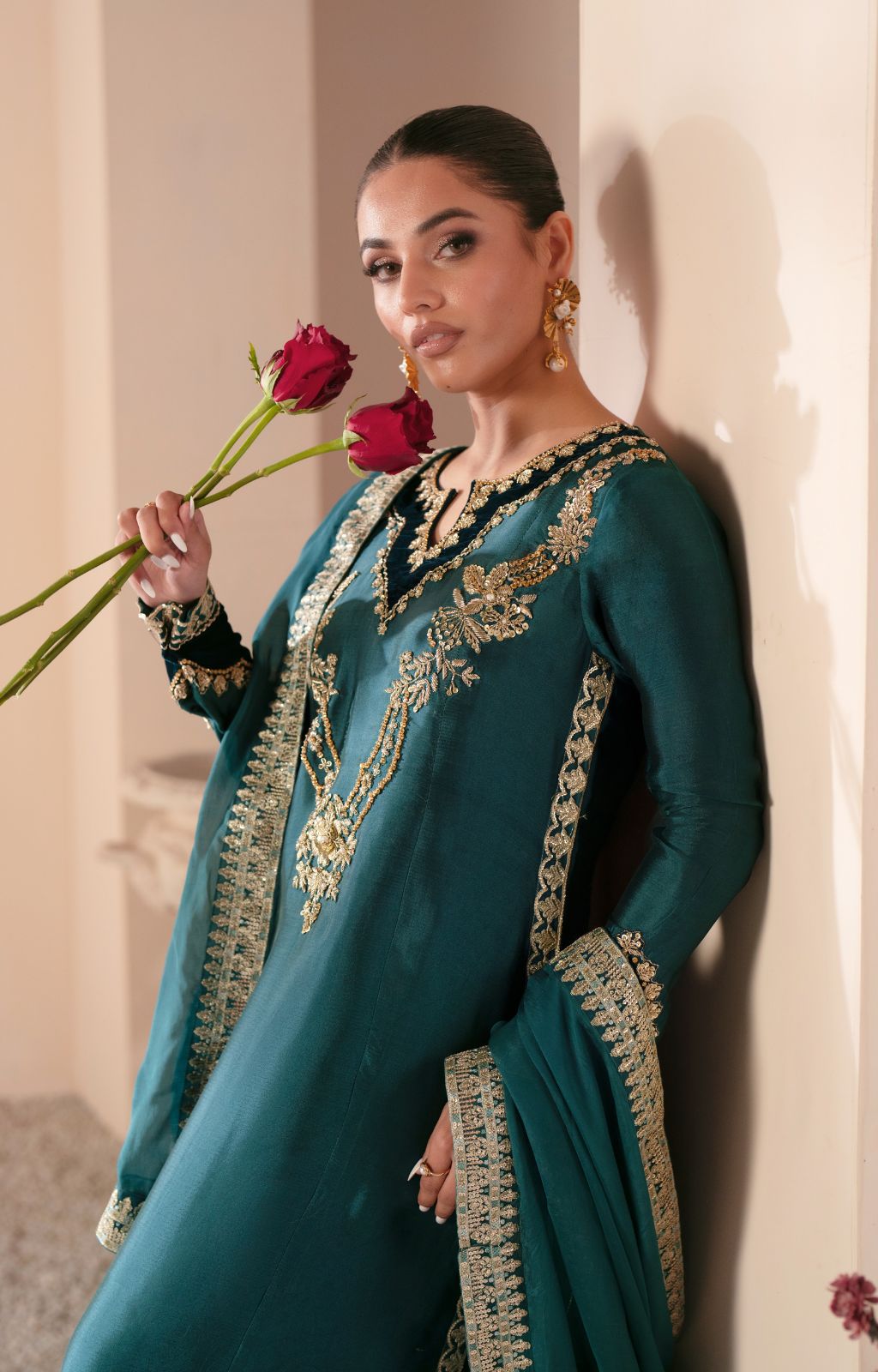 Ajr Couture | Symphony Luxe Festive 25 | Jade - House Of Hania