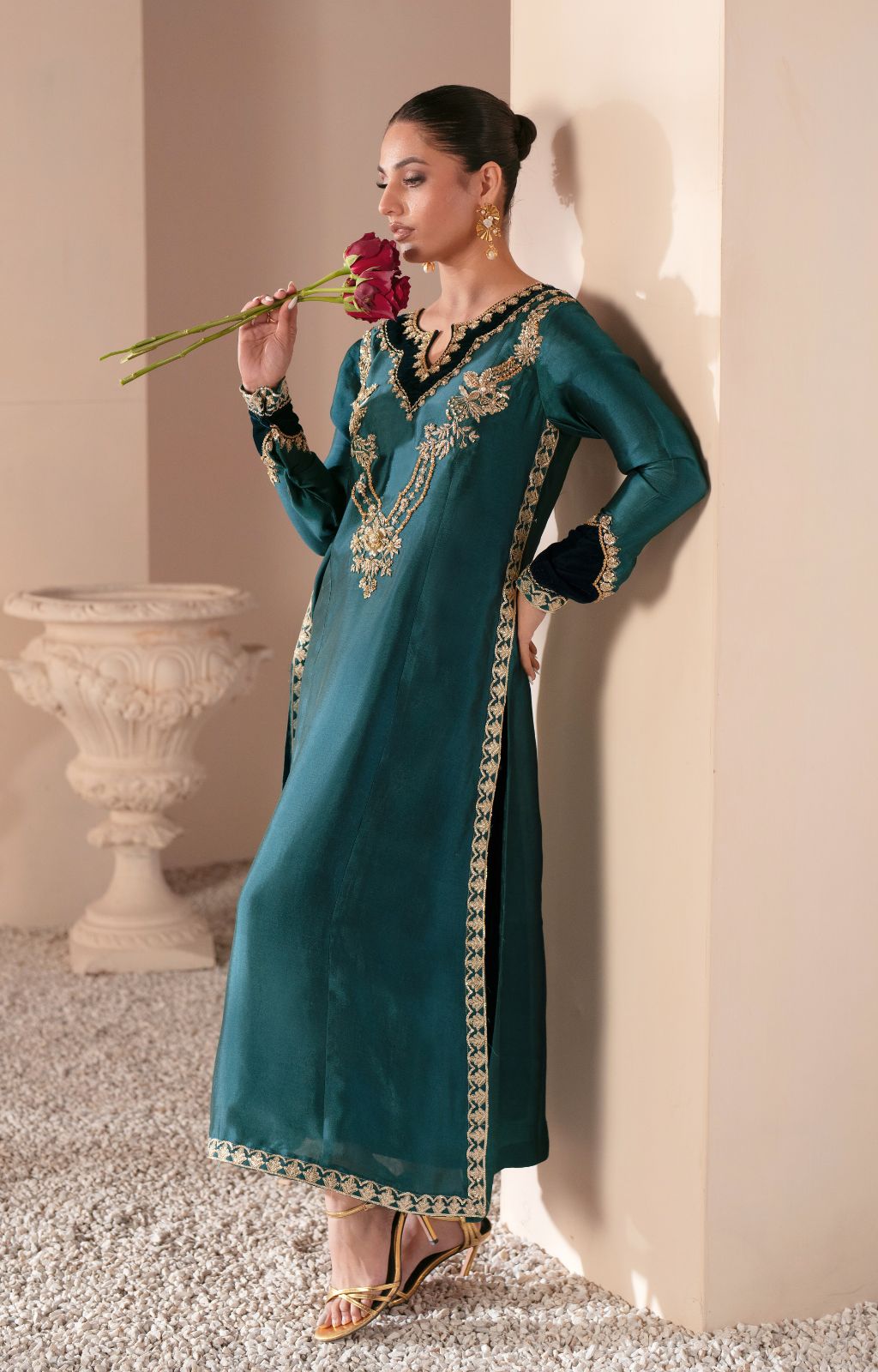 Ajr Couture | Symphony Luxe Festive 25 | Jade - House Of Hania