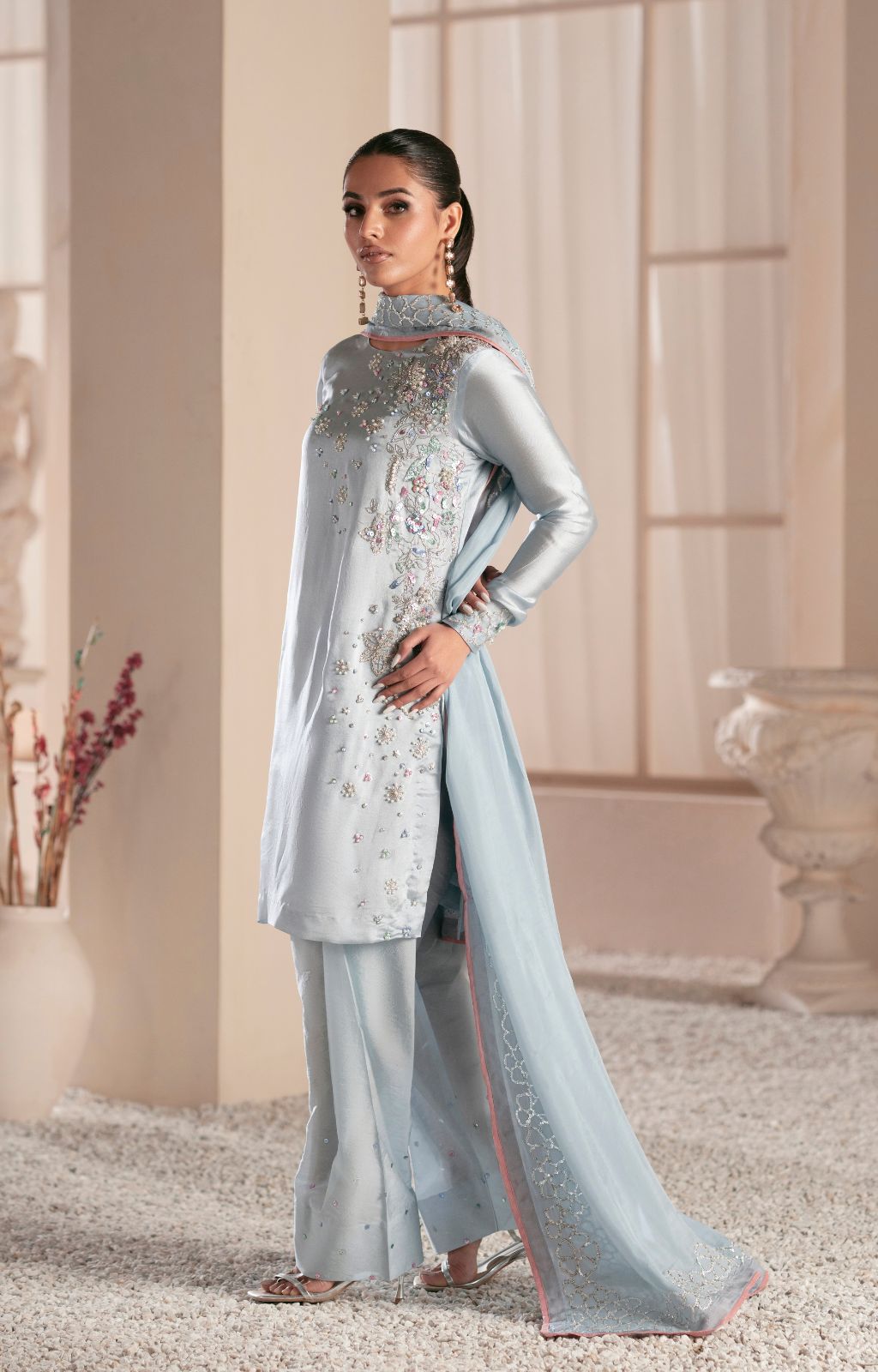 Ajr Couture | Symphony Luxe Festive 25 | Midnight Bloom - House Of Hania