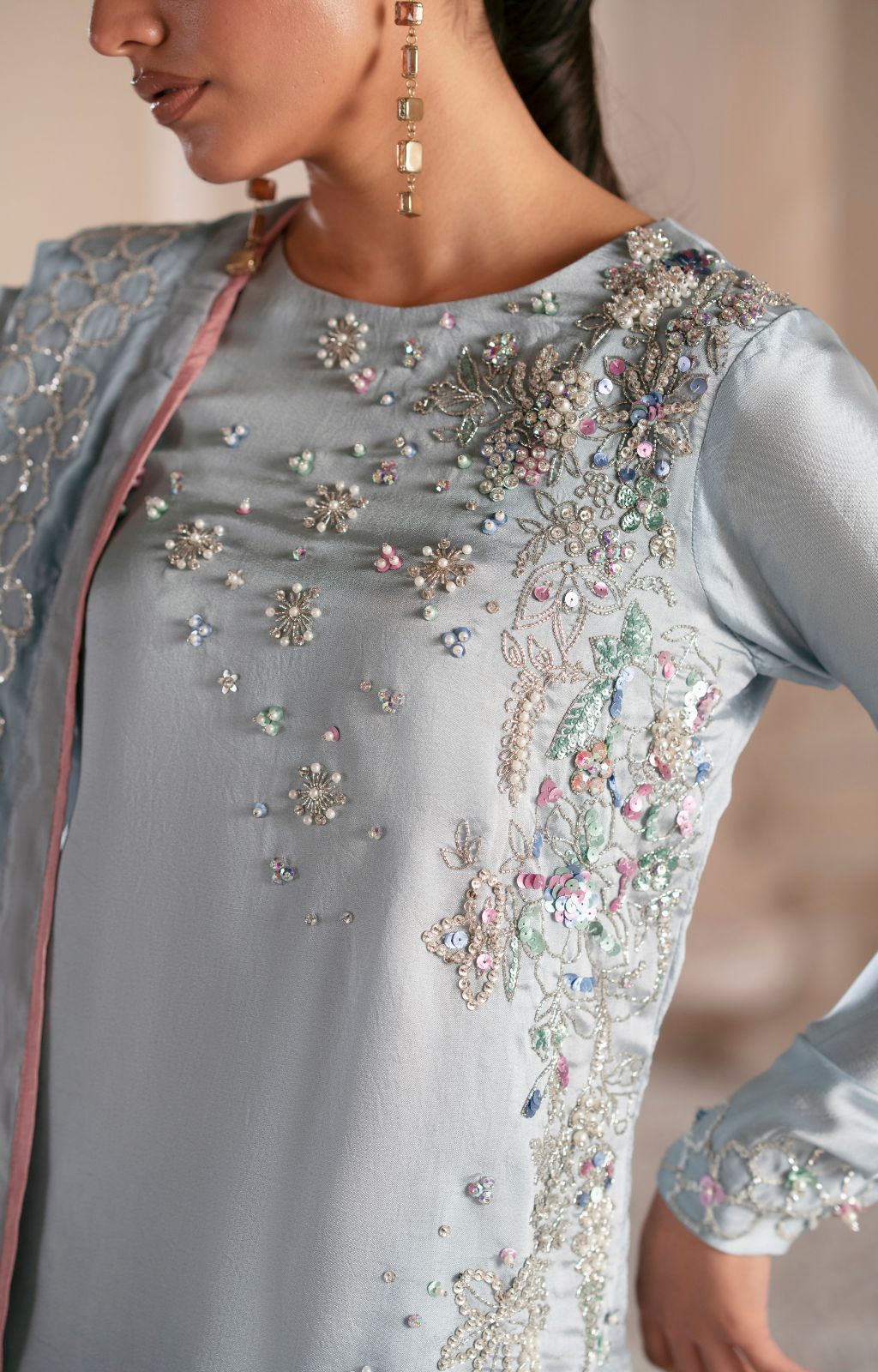 Ajr Couture | Symphony Luxe Festive 25 | Midnight Bloom - House Of Hania