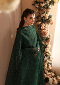 Akbar Aslam Emeraude embroidered neckline detail