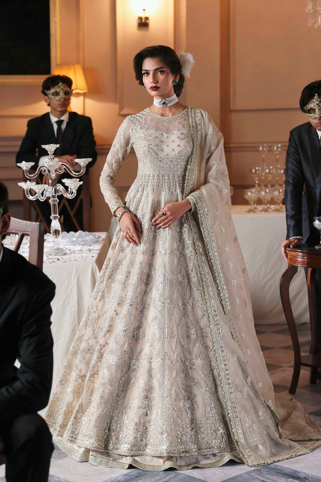 Akbar Aslam | Deewani Wedding Formals | Gulnisa - House Of Hania