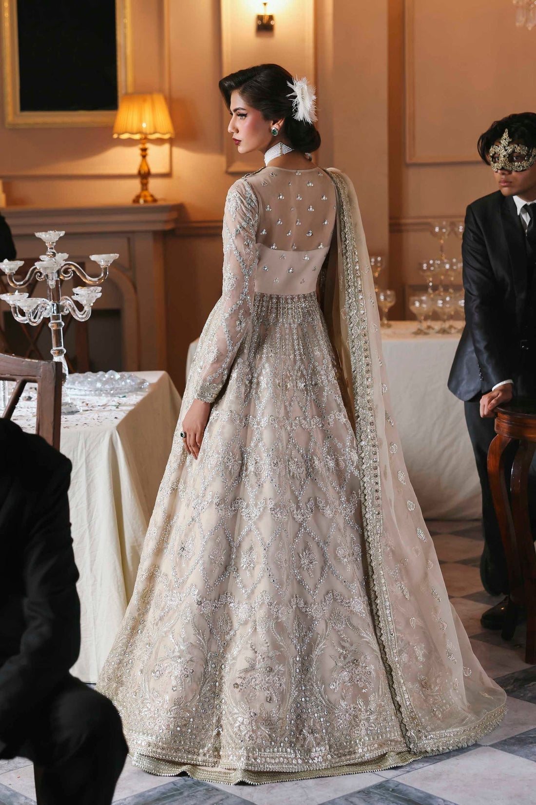 Akbar Aslam | Deewani Wedding Formals | Gulnisa - House Of Hania