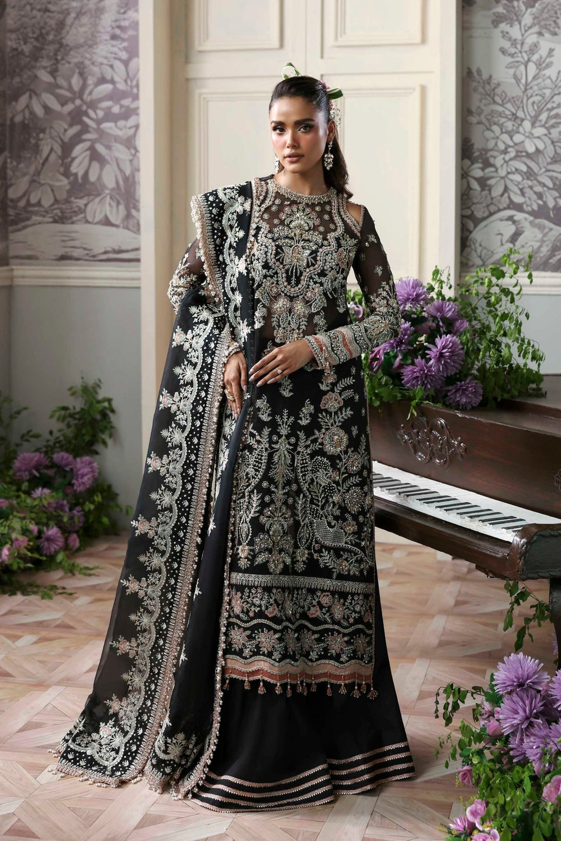 Akbar Aslam | Deewani Wedding Formals | Nocturne - House Of Hania