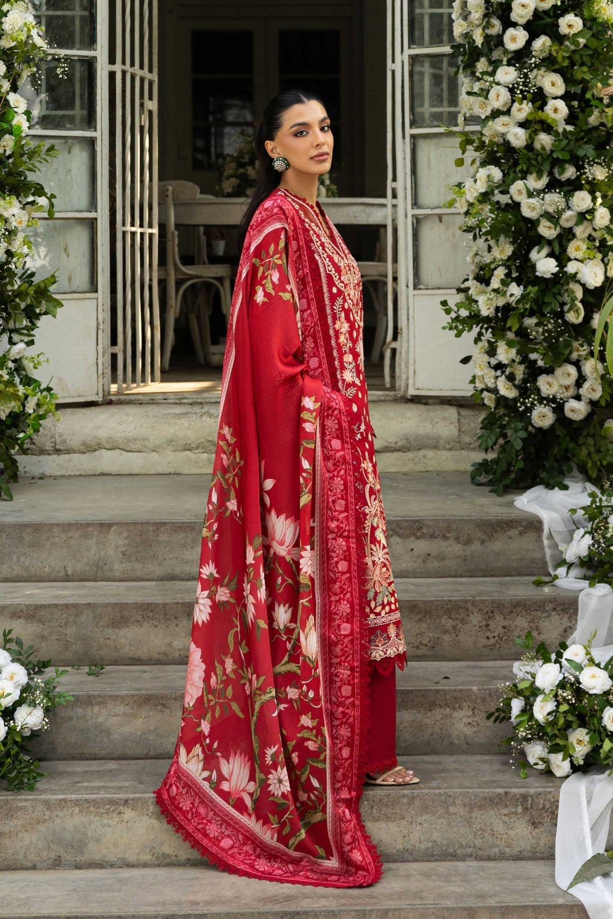 Akbar Aslam Amara lehenga, sharara or trouser detail