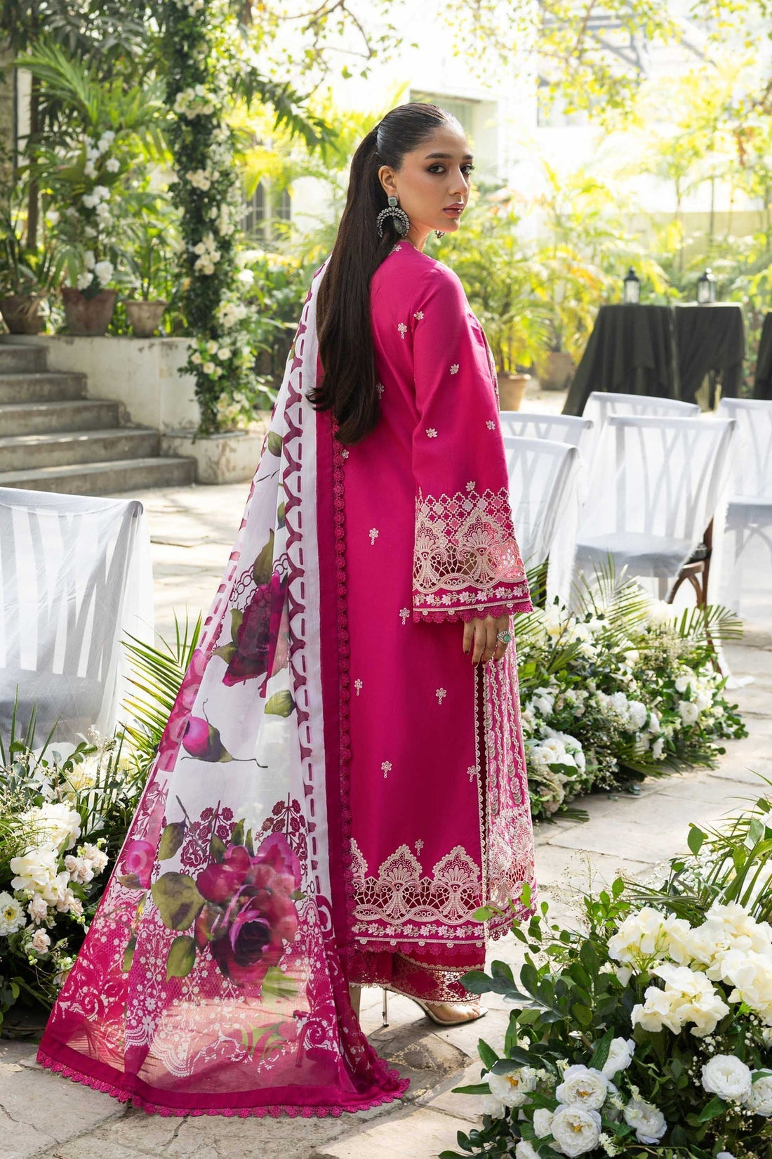Akbar Aslam | Elaria RTW Lawn 26 | Evania - House Of Hania