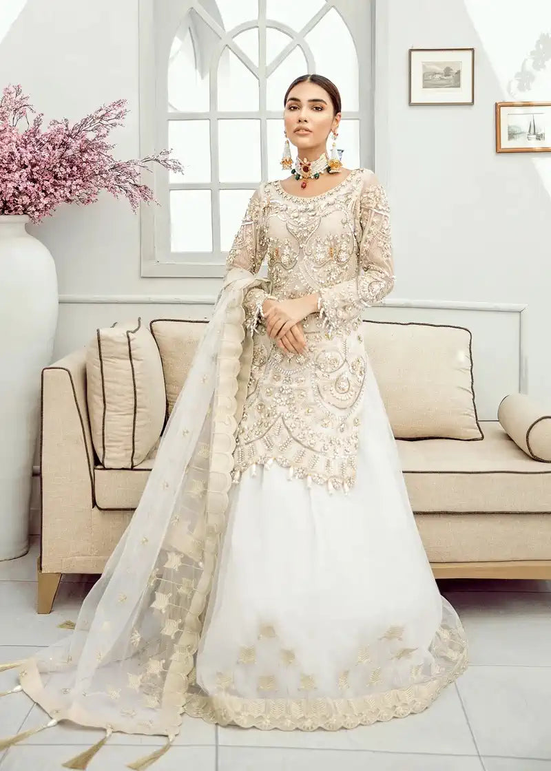 Akbar Aslam | Formal Collection | Snow Drop - House Of Hania