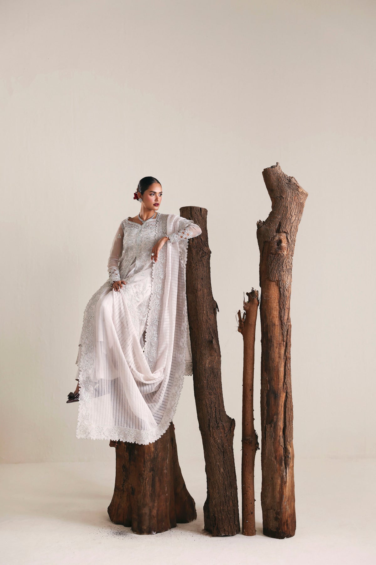 Akbar Aslam Allure lehenga, sharara or trouser detail