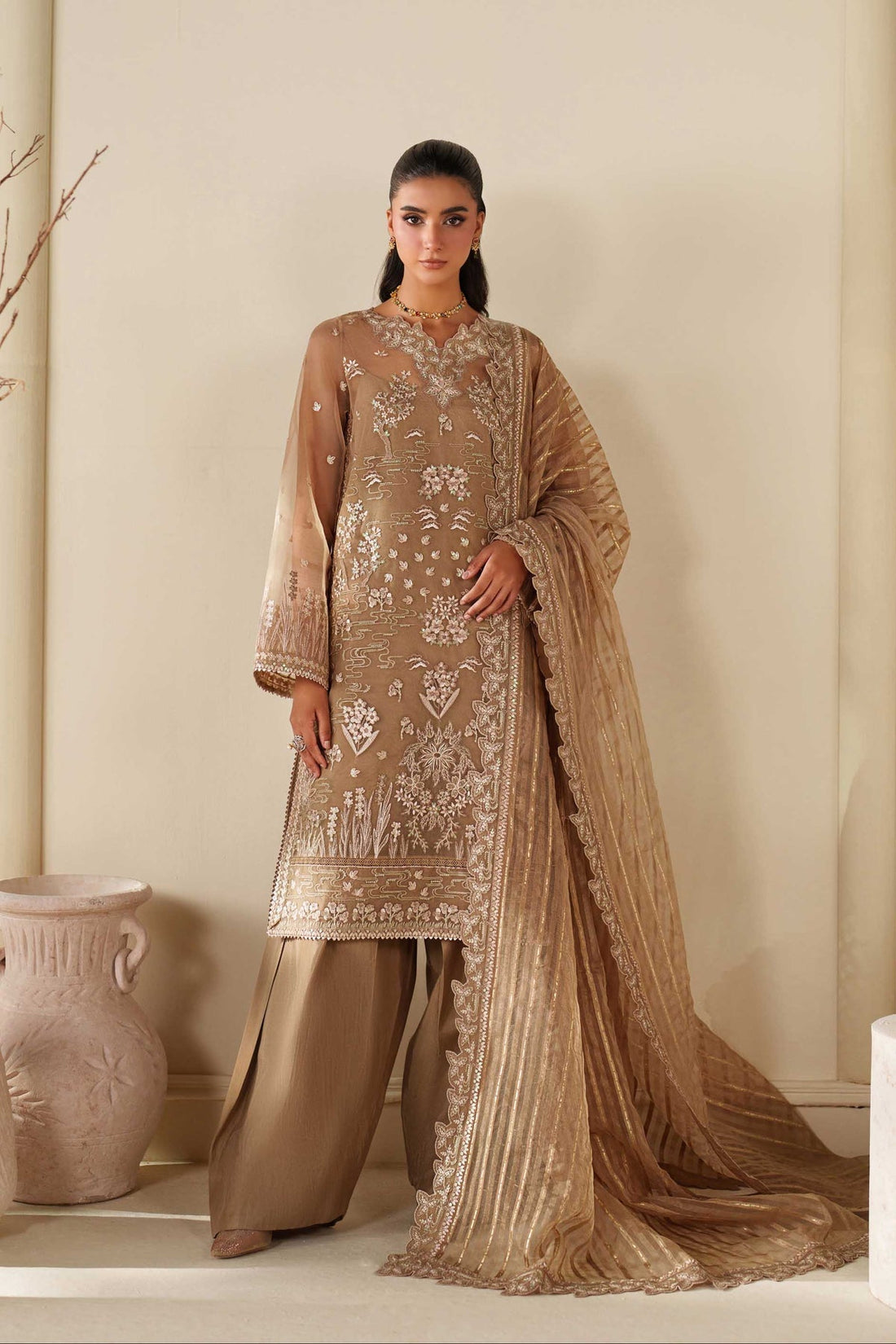 Akbar Aslam | Formal Pret | Cedar - House Of Hania