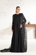 Model wearing Akbar Aslam Islet maxi & lehenga