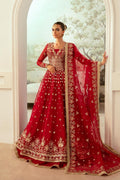 Model wearing Akbar Aslam Sangre maxi & lehenga