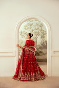 Akbar Aslam Sangre embroidered neckline detail