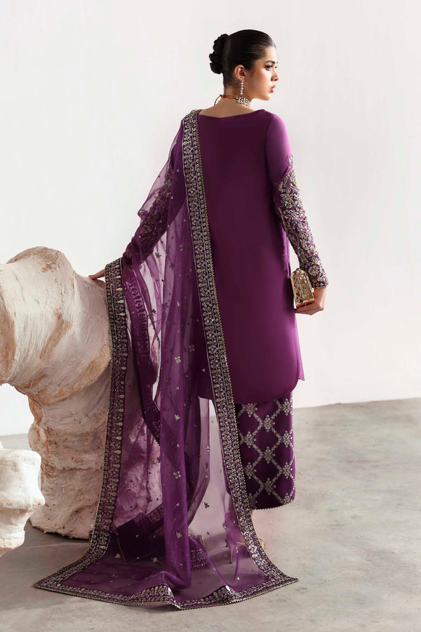 Akbar Aslam Lapis embroidered neckline detail