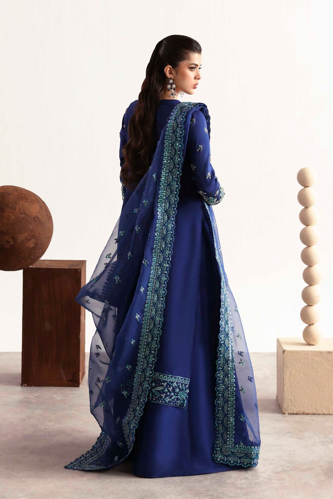 Akbar Aslam | Luxury Formals 25 | Sapphire - House Of Hania