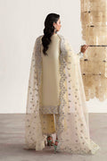 Akbar Aslam Wisteria embroidered neckline detail