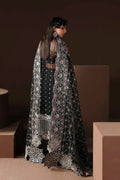 Akbar Aslam Noir embroidered neckline detail