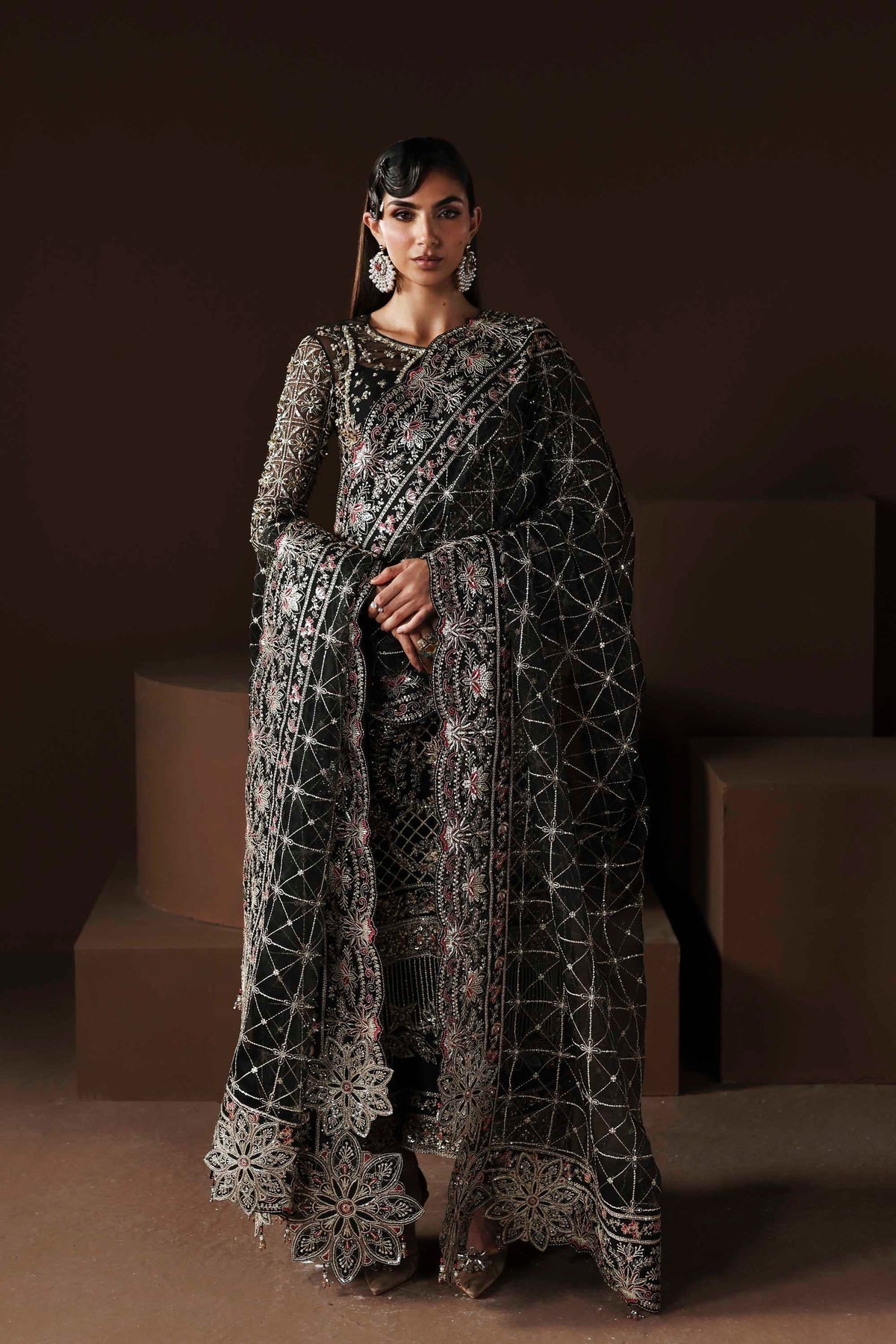 Akbar Aslam Noir back view