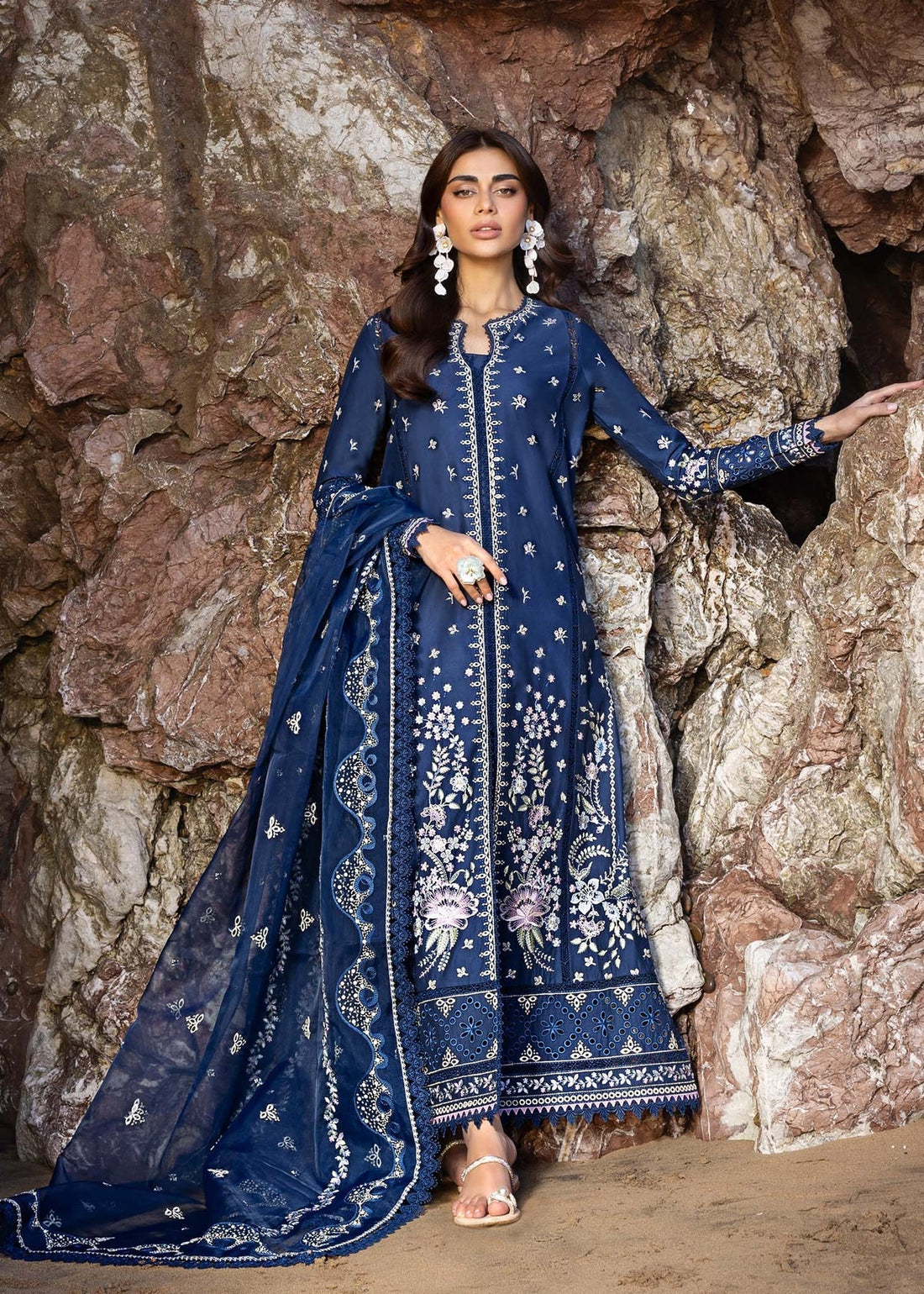 Akbar Aslam | Mare Lawn Edit 25 | Eilara - House Of Hania