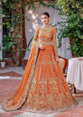 Akbar Aslam Mastani Embroidered Net 3Pc Suit - MAHJABEEN - House Of Hania