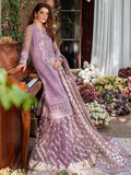 Akbar Aslam Mastani Embroidered Net 3Pc Suit - RANIYA - House Of Hania