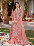 Akbar Aslam Mastani Embroidered Organza 3Pc Suit - MEHRBANO - House Of Hania
