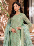 Akbar Aslam Mastani Embroidered Organza 3Pc Suit - RIWAYAT - House Of Hania