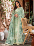Akbar Aslam Mastani Embroidered Organza 3Pc Suit - RIWAYAT - House Of Hania