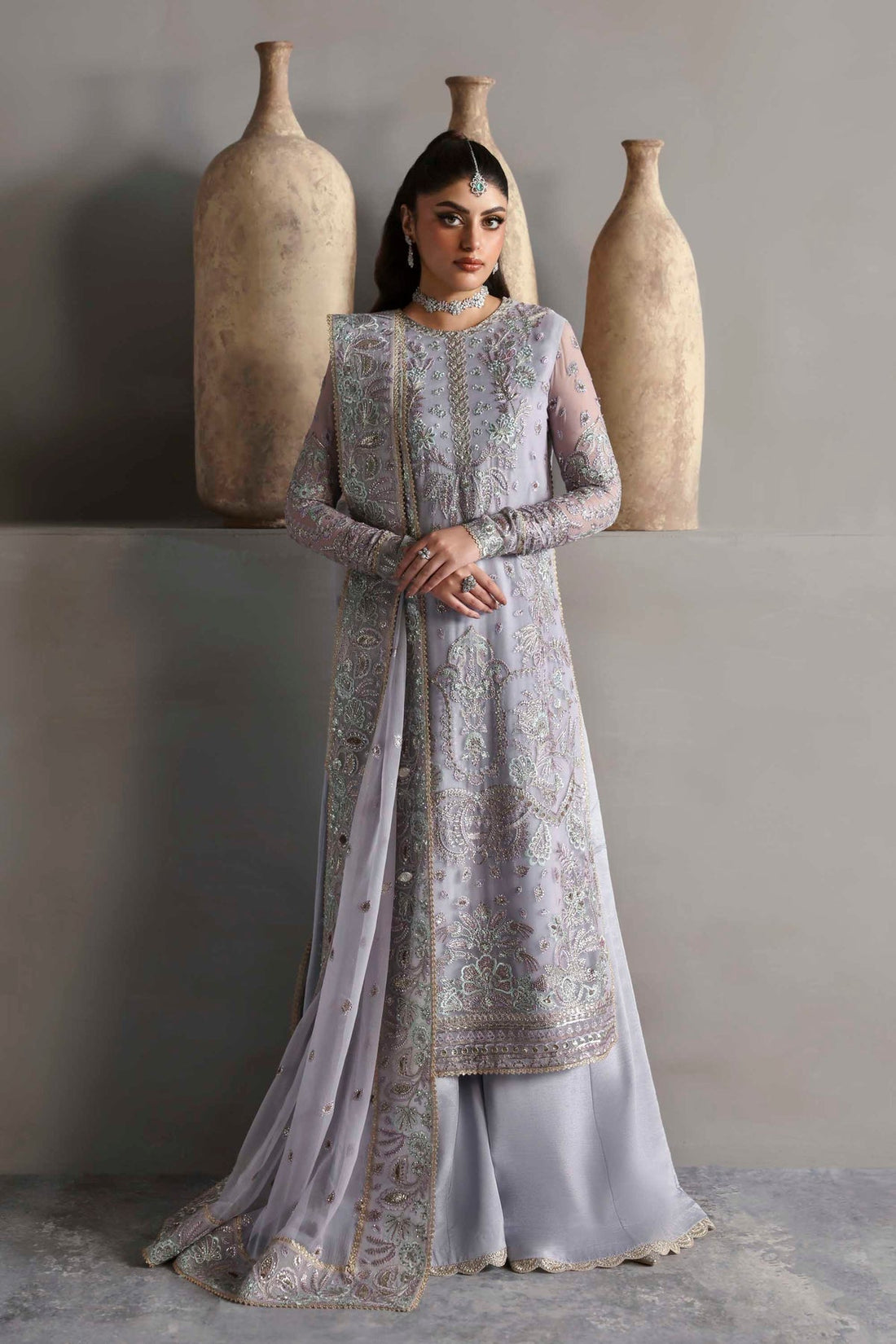 Akbar Aslam | Meeras Luxury Chiffon 25 | Emeraya - House Of Hania